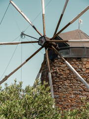 old windmill on the hill
