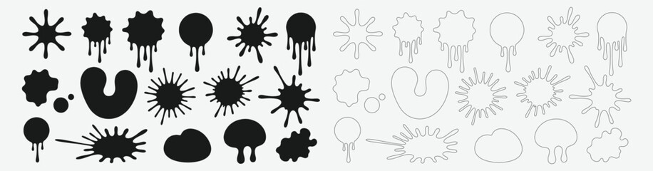 Abstract geometric composition with vibrant color palette and clean lines