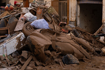 Imagen de la destrucción de la Dana de Valencia
