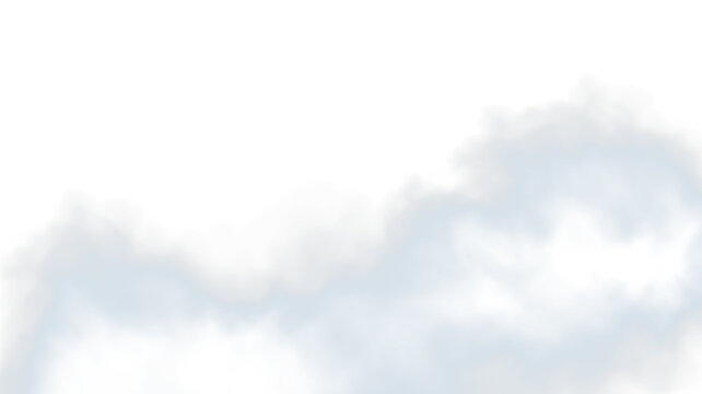 Soft watercolor illustration of fluffy clouds in a serene blue sky, creating a tranquil atmosphere with ample copy space for text or design elements