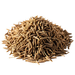 Aromatic cumin seeds piled high, perfect for culinary creations and adding rich flavor to any dish with natural zest