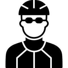 Cyclist Icon