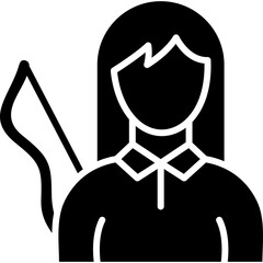 Obraz premium Archery Icon