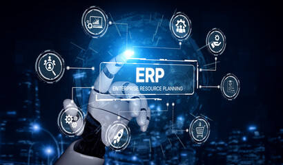AI optimizes ERP platforms with centralized dashboards, automated data flow, and smart tools for managing finance, inventory, and enterprise resource planning. Artificial intelligence spline