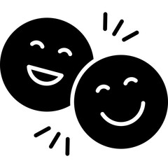Fototapeta premium Smile Icon