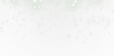 Soft white background with sparkling stars and gentle bokeh effect, creating a dreamy atmosphere ideal for overlays and design projects with copy space