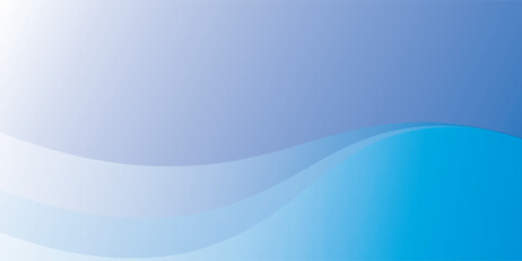 blue and white business wave banner background. overlapping vector wave background. eps10.
