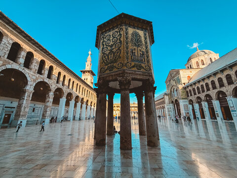 al umayyad mosque damascus syria