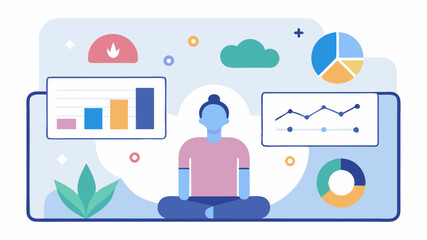 A personalized wellness dashboard showcasing a variety of selfcare activities including exercise mindfulness and nutrition goals with progress bars.