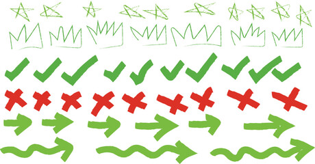 Hand drawn messy ink and chalk scribbles with grunge texture