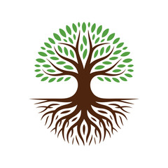 Modern Tree Logo Design for Eco, Nature, and Environmental Brand