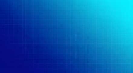 Abstract blue grid pattern with gradient background, representing technology, data, and connectivity in a digital world