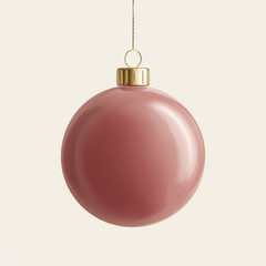 Pastellfarbene Weihnachtskugeln – elegante minimalistische Weihnachtsdekoration