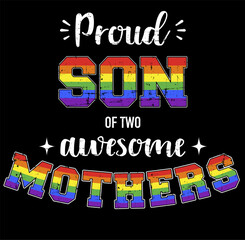 LGBTQ+ Gay Lesbian Rainbow Flag