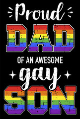 LGBTQ+ Gay Lesbian Rainbow Flag