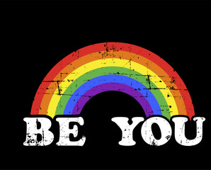 LGBTQ+ Gay Lesbian Rainbow Flag