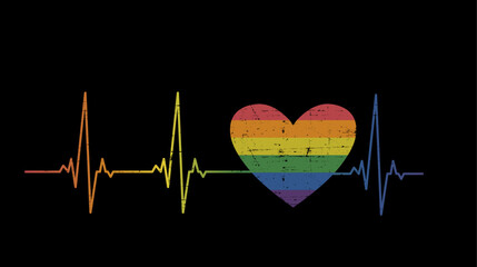 LGBTQ+ Gay Lesbian Rainbow Flag