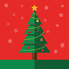 christmas tree with gifts