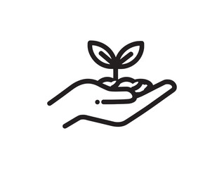 Eco Friendly Planting Illustration Simple Style