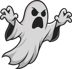 Ghosts are scary