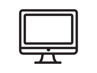 Modern 2D Computer Icon Illustration Style