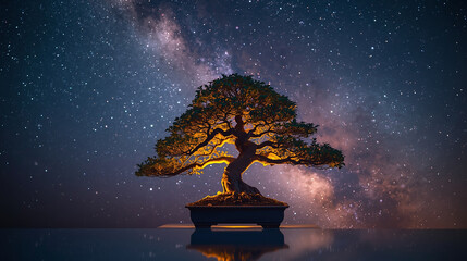 静寂の中に宿る銀河の調べ