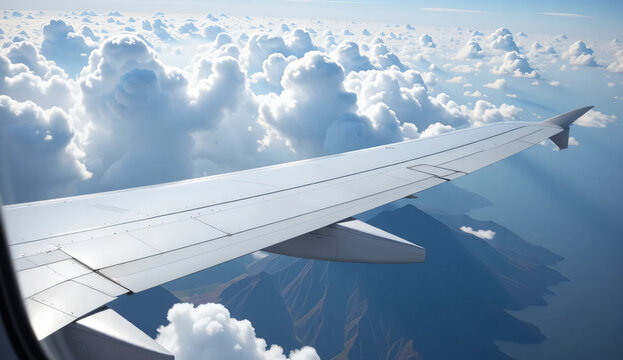 view from the plane