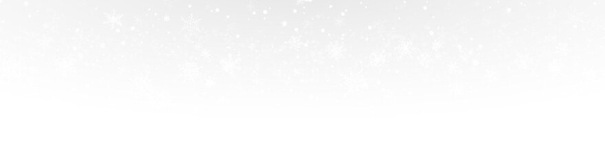 png snowfall effect with snowflakes on black winter night scene