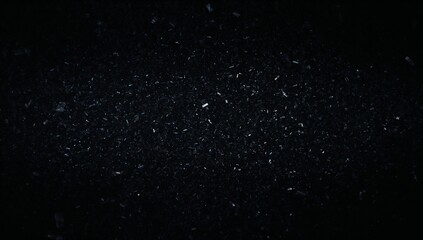 Obraz premium Glinting scattered reflective fragments dancing in dark void, creating moody abstract atmosphere