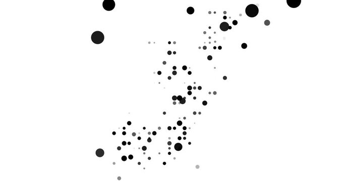 Global Communication Animation with Congo Map Particles