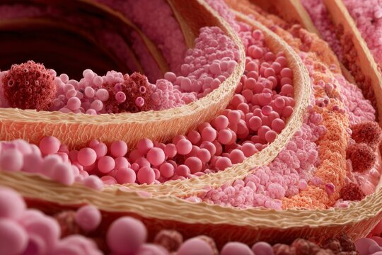 Gastrin stimulates the release of gastric acid, aiding in the digestion of proteins in the stomach.