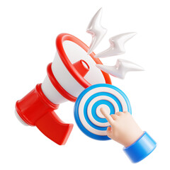 Call to Action 3D Icon