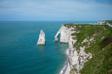 Falaises d'&Eacute;tretat, Seine-Maritime, Pays de Caux