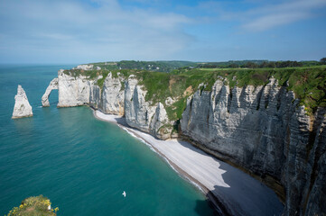 Falaises d'&Eacute;tretat, Seine-Maritime, Pays de Caux