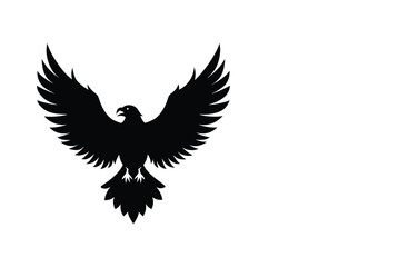 Obraz premium Eagle Flying Vector Artwork