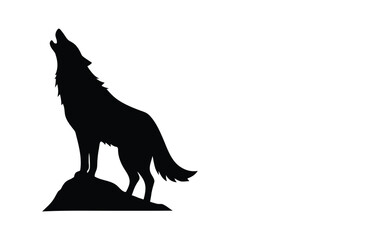 Dog wildlife Vector Illustration