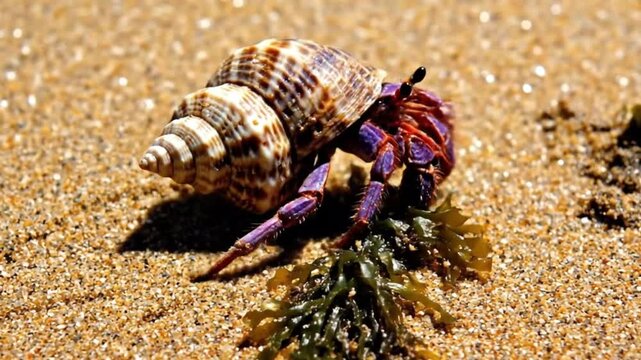 seashell on the beach