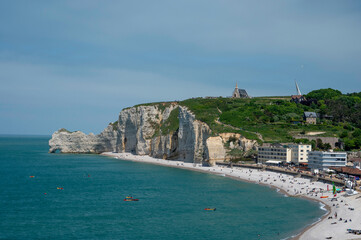 Falaises d'&Eacute;tretat, Seine-Maritime, Pays de Caux