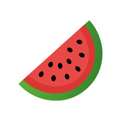 watermelon vector illustration