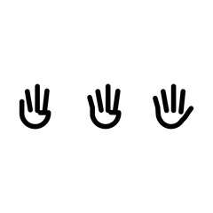 Hand, icon