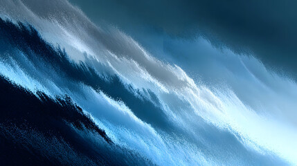 Black dark blue navy indigo sky blue white abstract background. Color gradient ombre blend. Smooth blur fade. Soft glow light flash. Cool tone shimmer. Subtle noise grain mesh digital texture.