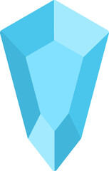 3D Diamond Gemstone Illustration