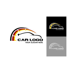 Spot and Sepido car logo template. Vector Illustration