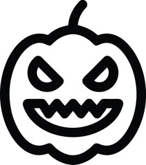 Halloween pumpkin cartoon