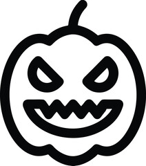 Halloween pumpkin cartoon