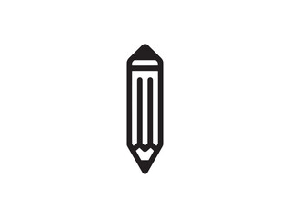 Cute Pencil Icon School Art Illustration