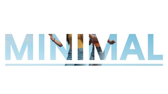 Minimal Cutout Titles