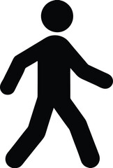 running man silhouette