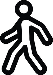 running man silhouette