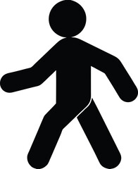 running man silhouette